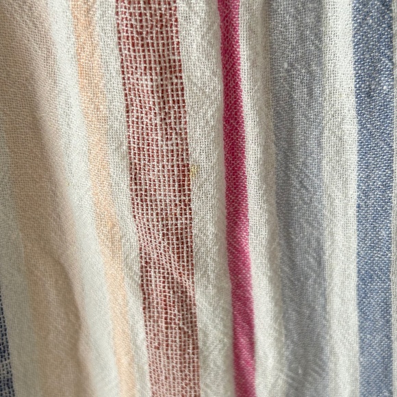 Spendid Arco Iris Striped Linen Blend Maxi Dress - Picture 16 of 16